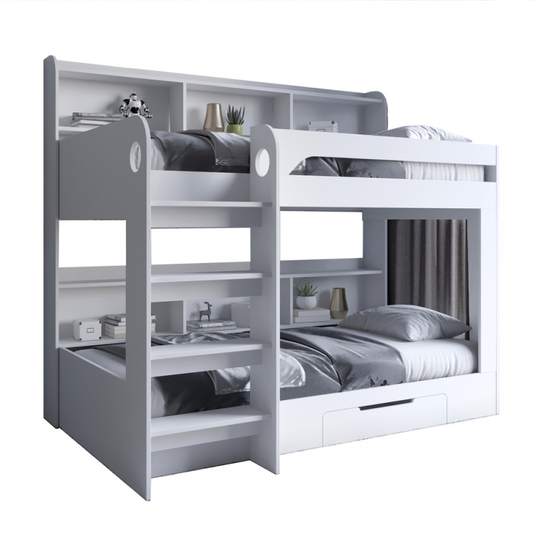 Комплект ліжко двоярусне LION Майнкрафт і Матрац Koala Oasis 90х190 см (LION-041541-ISM-051394)