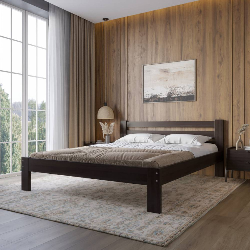 Комплект ліжко двоспальне Баварія і Матрац Koala Oasis 140х200 см (MBG-14761-ISM-051377)