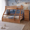Двоярусне дитяче ліжко Mebigrand Аляска Вільха 120-80х200 см з ящиками (MBG-15073)