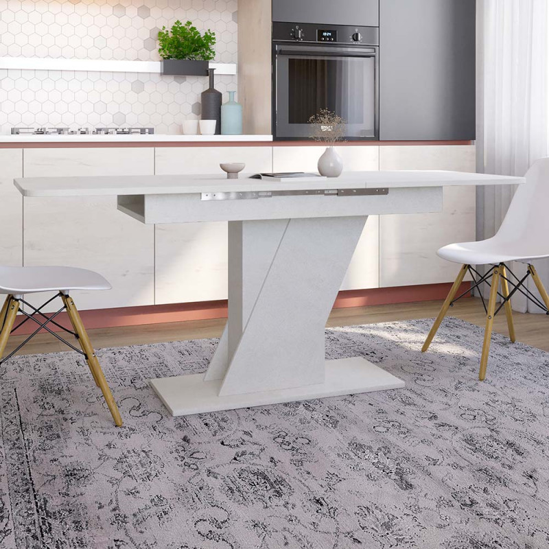 Обеденный стол раскладной LION Грейс Бетон Style (LION-045003)