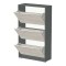 Тумба для взуття з ящиками LION ТО-2 70,4x28,2x123,4 см Бетон Style (LION-045312)