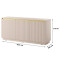 Комод Perfect Home Royal K154 3D 153,4x71,6x39 Бежевий (PFH-091291)