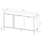 Комод Perfect Home Clars 3D/153 153,1x81,4x39,5 Антрацит (PFH-091018)
