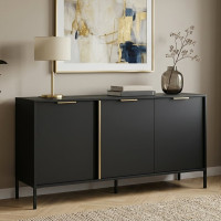Комод Perfect Home Clars 3D/153 153,1x81,4x39,5 Антрацит (PFH-091018)