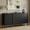 Комод Perfect Home Clars 3D/153 153,1x81,4x39,5 Антрацит (PFH-091018)
