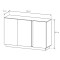 Комод Perfect Home Marco 3D/138 138,2x90,5x40 Дуб артизан/Графіт (PFH-091062)