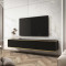 Тумба під телевізор навісна Perfect Home Oro RTV175 MDF 3D 175х30х32 Чорний (PFH-091367)