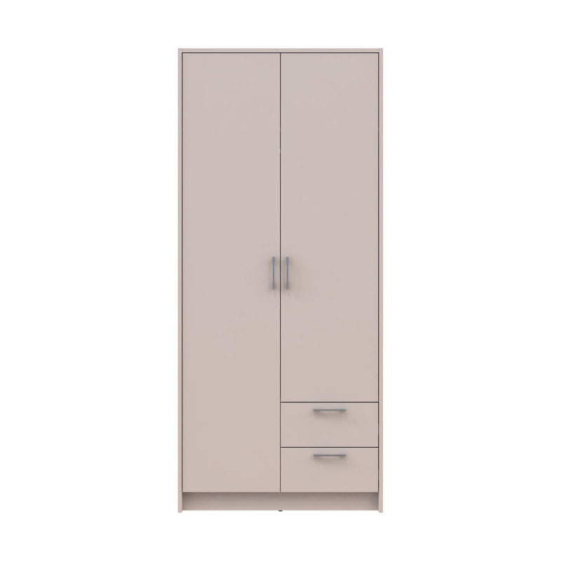 Шафа для одягу Doros Ронді Кашемір 2 ДСП 82х52х195 (80738467) (DRS-012179)