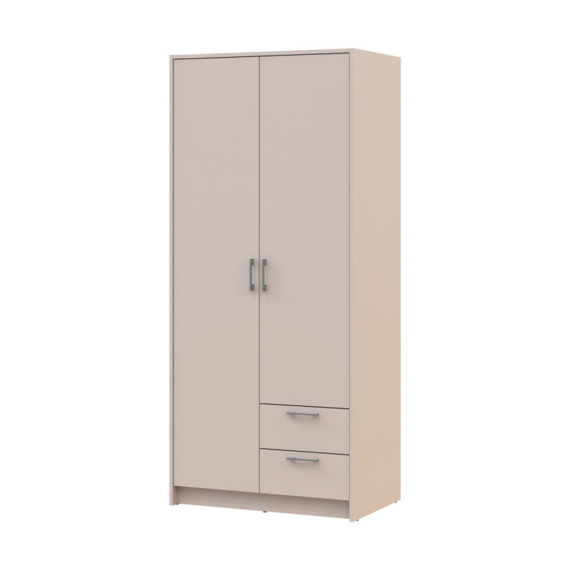 Шафа для одягу Doros Ронді Кашемір 2 ДСП 82х52х195 (80738467) (DRS-012179)