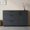 Комод Doros Торн Антрацит 3Ш/1Д 135х51.6х80 (DRS-012103)