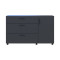 Комод Doros Торн Антрацит 3Ш/1Д 135х51.6х80 (DRS-012103)