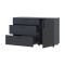 Комод Doros Торн Антрацит 3Ш/1Д 135х51.6х80 (DRS-012103)