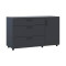 Комод Doros Торн Антрацит 3Ш/1Д 135х51.6х80 (DRS-012103)