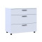 Комод Doros Торн Білий 3Ш 90х51.6х80 (DRS-012093)