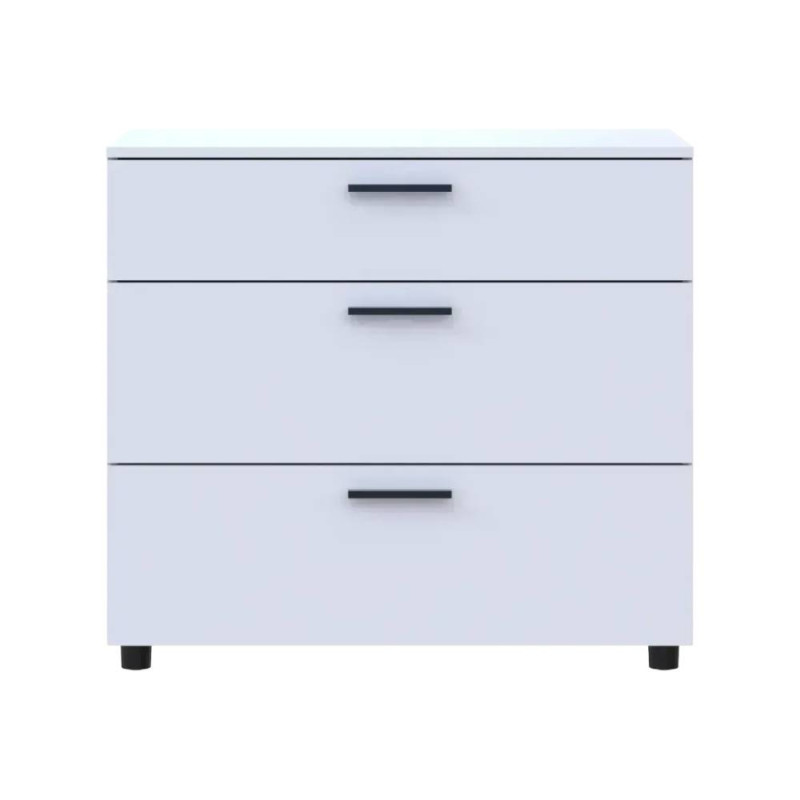 Комод Doros Торн Білий 3Ш 90х51.6х80 (DRS-012093)