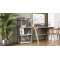 Етажерка 4/60 Ferrum-decor Серії Конект 120x60x28 сірий ДСП Біле 16мм (FRD-104248)