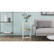 Етажерка 3/34 Ferrum-decor Серії Конект 73x34x28 білий ДСП Дуб Сонома 16мм (FRD-104298)