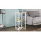 Етажерка 3/34 Ferrum-decor Серії Конект 73x34x28 білий ДСП Дуб Сонома 16мм (FRD-104298)