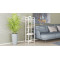 Етажерка 4/34 Ferrum-decor Серії Конект 120x34x28 білий ДСП Дуб Сан-Марино 16мм (FRD-104278)