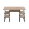 Компьютерный стол Ferrum-decor Тим 75x120x60 черный ДСП Дуб Сан-Марино 32мм (FRD-103958)