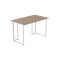 Комп'ютерний стіл Ferrum-decor Ханна 75x100x60 білий ДСП Дуб Сан-Марино 32мм (FRD-103998)