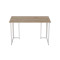 Комп'ютерний стіл Ferrum-decor Ханна 75x120x60 білий ДСП Дуб Сан-Марино 32мм (FRD-104008)