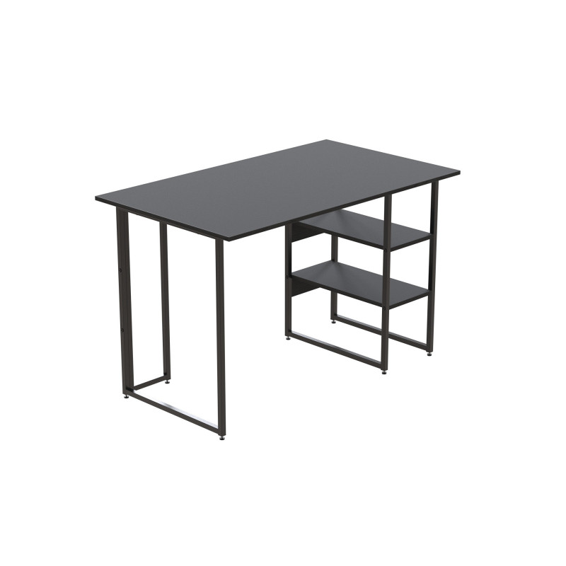 Комп'ютерний стіл Ferrum-decor Кевін 75x120x60 чорний ДСП Сосна Кембра 32мм (FRD-103808)