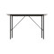 Стол письменный Line Тайм Ferrum-decor 750x1200x500 Черный металл ДСП Белое 16 мм (FRD-104878)