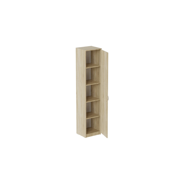 Пенал Анжело Ferrum-decor на 5 полиць із дверима 1900x400x380 ДСП Дуб Сонома 16 мм (FRD-104908)