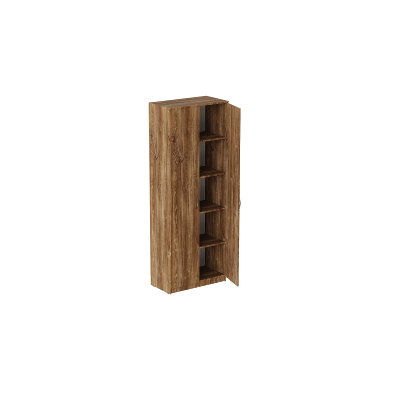 Шафа Анжело Ferrum-decor на 5 полиць 2 двері 1900x700x380 ДСП Дуб Таверна 16 мм (FRD-105018)