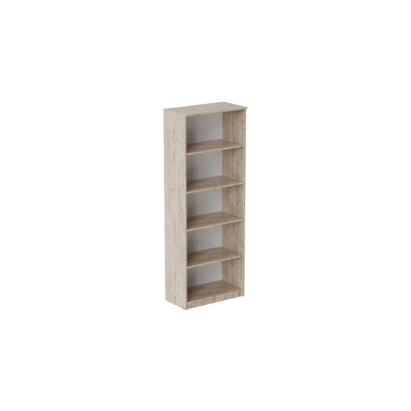 Шкаф Анжело Ferrum-decor на 5 полок 1900x700x380 ДСП Дуб Сан-Марино 16 мм (FRD-105008)