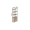 Етажерка 4/60 Ferrum-decor Серії Конект з тумбою 179x60x28 Сірий ДСП Сан-Марино (FRD-102478)