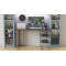 Письмовий стіл Ferrum-decor Кевін 75x100x60 сірий ДСП Сосна Кембра 32мм (FRD-101718)