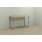 Письмовий стіл Ferrum-decor Курт 75x100x60 сірий ДСП Дуб Сонома 16мм (FRD-101828)