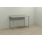 Письмовий стіл Ferrum-decor Майк 75x120x60 сірий ДСП Дуб Сонома 16мм (FRD-101778)