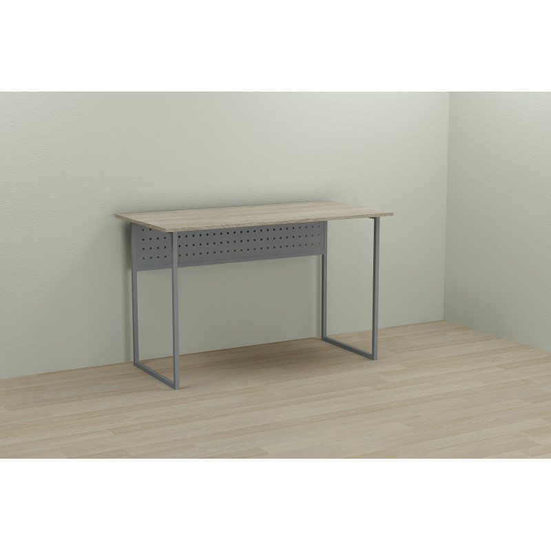Письменный стол Ferrum-decor Майк 75x100x60 серый ДСП Дуб Сонома 16мм (FRD-101768)
