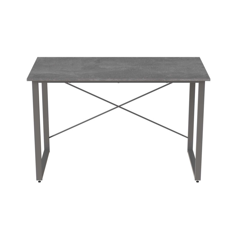 Стіл письмовий Дейв Ferrum-decor 750x1000x600 Сірий метал ДСП Бетон 16 мм (FRD-106436)