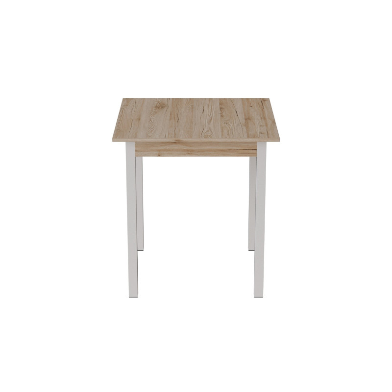 Стіл кухонний Ferrum-decor Дієго 75x90x90 Білий ДСП Сан-Марино 16мм (FRD-105656)
