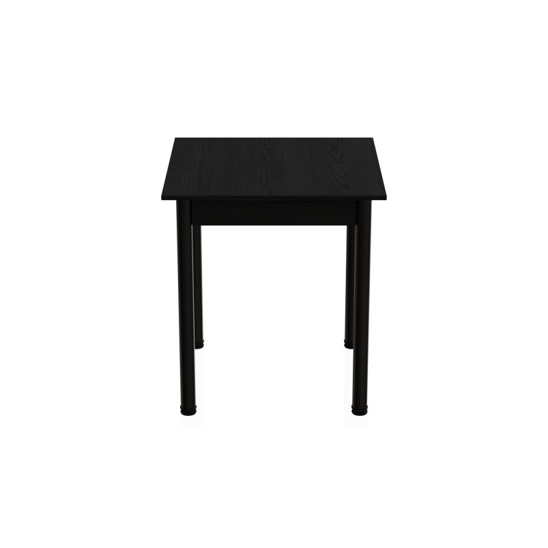 Стол кухонный Ferrum-decor Агата 75x90x90 Черный ДСП Сосна Кембра 16мм (FRD-105686)