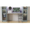 Стіл письмовий Кевін Ferrum-decor 75x100x70 Сірий метал ДСП Бетон 32 мм (FRD-106566)