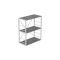 Етажерка 3/60 Ferrum-decor Серії Конект 73x60x28 сірий ДСП Бетон 16мм (FRD-105546)