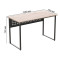 Стіл письмовий Майк Ferrum-decor 75x100x70 Сірий метал ДСП Кашемір 32 мм (FRD-108320)