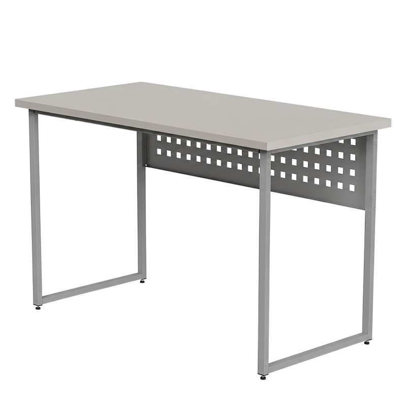 Стіл письмовий Майк Ferrum-decor 75x100x70 Сірий метал ДСП Кашемір 32 мм (FRD-108320)