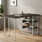 Письмовий стіл Ferrum-decor Кевін 75x100x60 білий ДСП Сосна Кембра 32мм (FRD-101248)