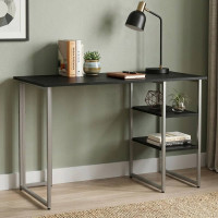 Письмовий стіл Ferrum-decor Кевін 75x100x60 сірий ДСП Сосна Кембра 32мм (FRD-101718)