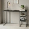 Компьютерный стол Ferrum-decor Кевин 75x140x60 серый ДСП Сосна Кембра 32мм (FRD-101738)