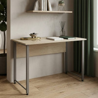 Письмовий стіл Ferrum-decor Курт 75x120x60 сірий ДСП Дуб Сонома 16мм (FRD-101838)