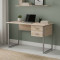 Комп'ютерний стіл Ferrum-decor Дакота 75x120x60 сірий ДСП Дуб Сан-Марино 32мм (FRD-102318)