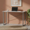 Письмовий стіл Ferrum-decor Дейв 75x120x60 сірий ДСП Біле 16мм (FRD-102368)