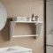 Полка настенная Ferrum-decor Свит 300x700x150 металл Белый ДСП Белое 16 мм (FRD-102828)